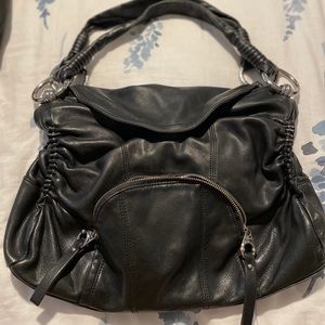 B Makowsky black shoulder bag. Pristine condition